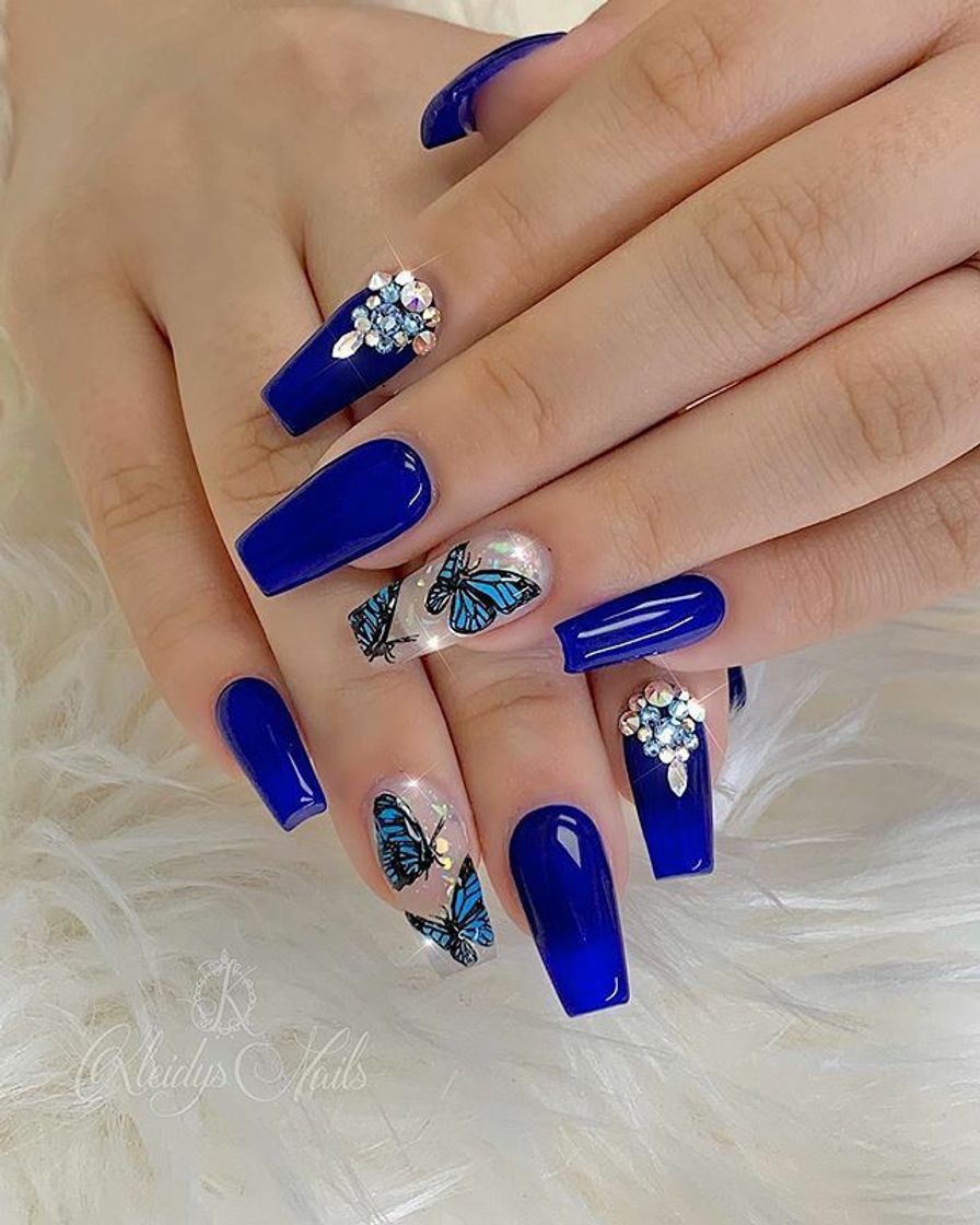 Fashion Nails azul