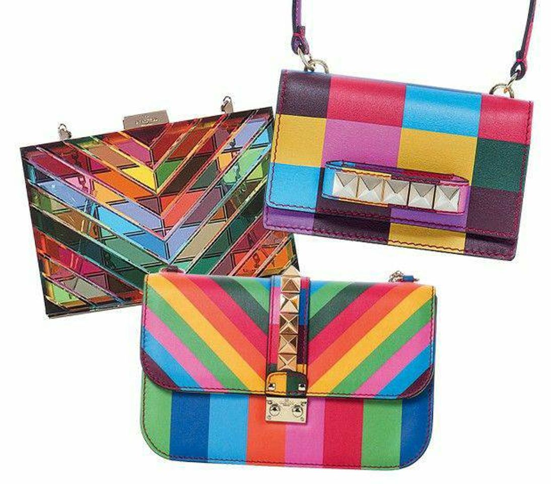 Moda colorful purse