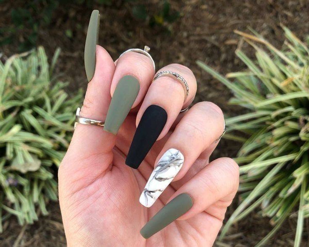 Moda Unhas verdes 