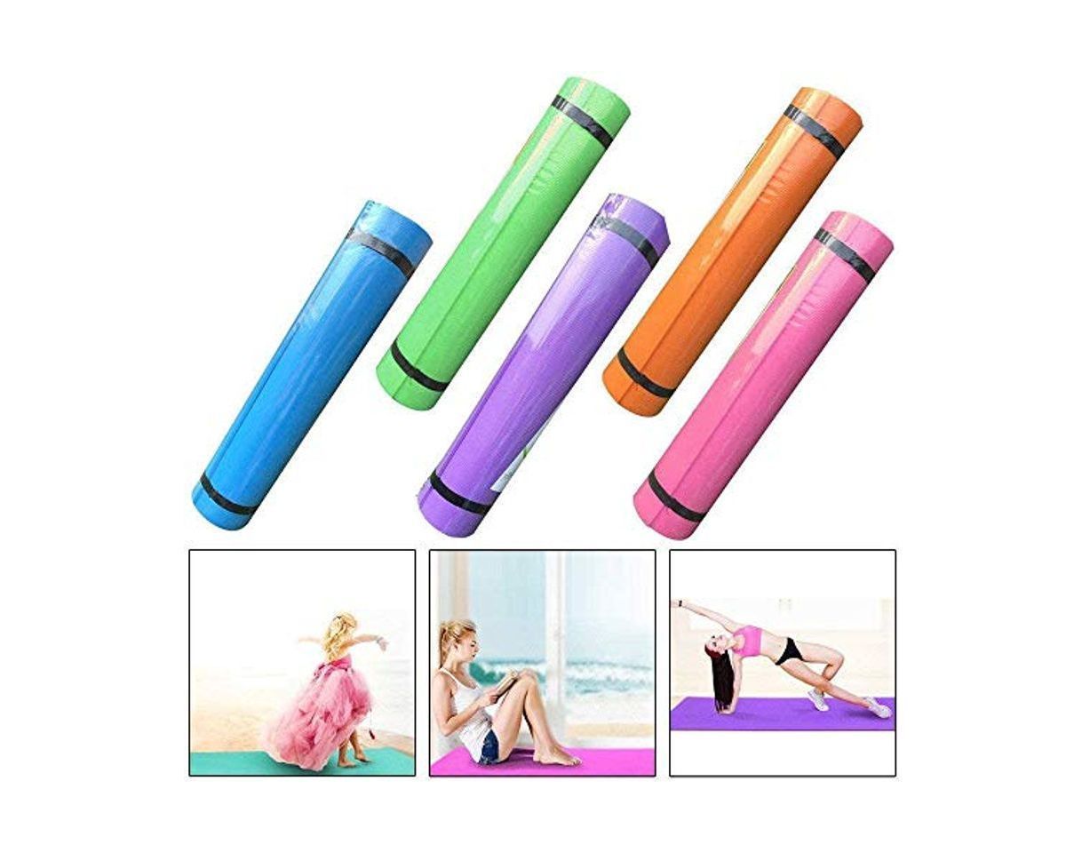 Social BYECHOW Esterilla de Yoga Extra Grueso