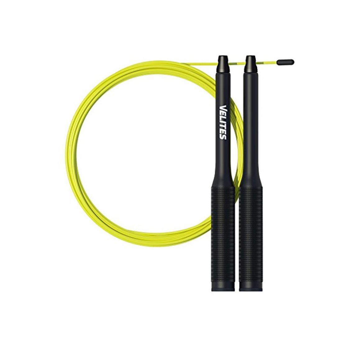 Social Velites Cuerda de Saltar lastrada para Crossfit, Boxeo y Fitness Fire 2.0