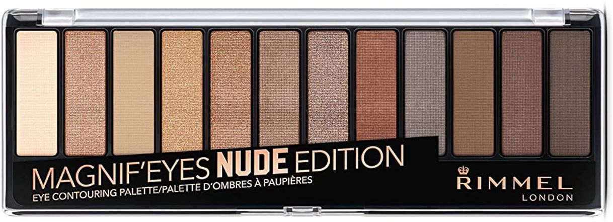 Belleza Rimmel London Magnifeyes Palette Nude Edition Paleta de Sombras Tono 1-100 gr