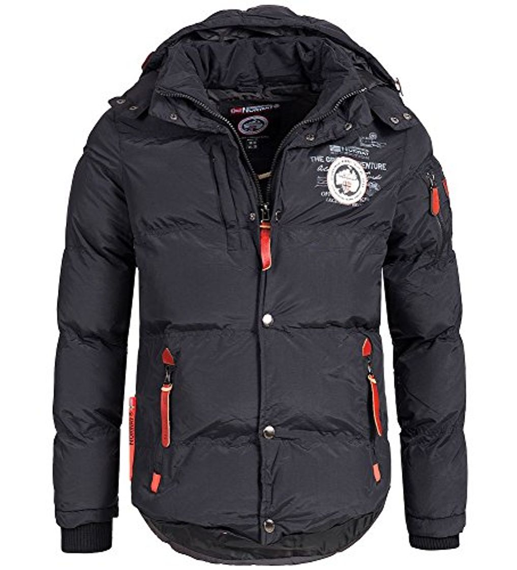 Social Geographical Norway Chaqueta acolchada de invierno para hombre