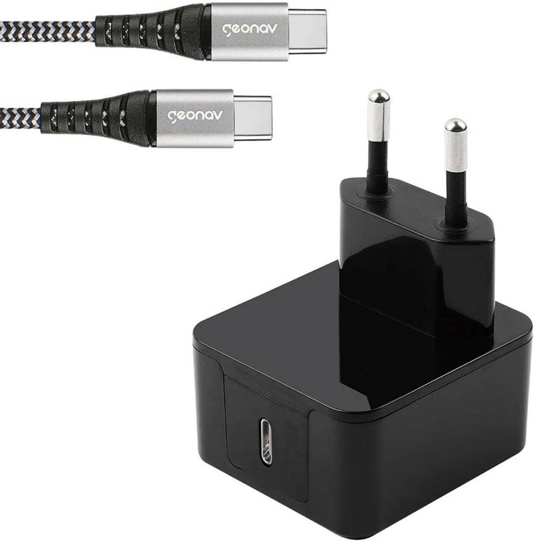 Fashion Super Power Carregamento Ultra rápido com Saída USB-C, 18W,