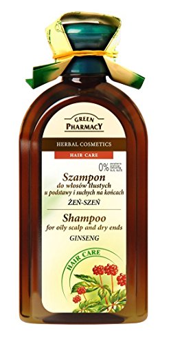 Productos GREEN PHARMACY CHAMPU FOR OILY SCALP AND DRY END GINSENG 350ML