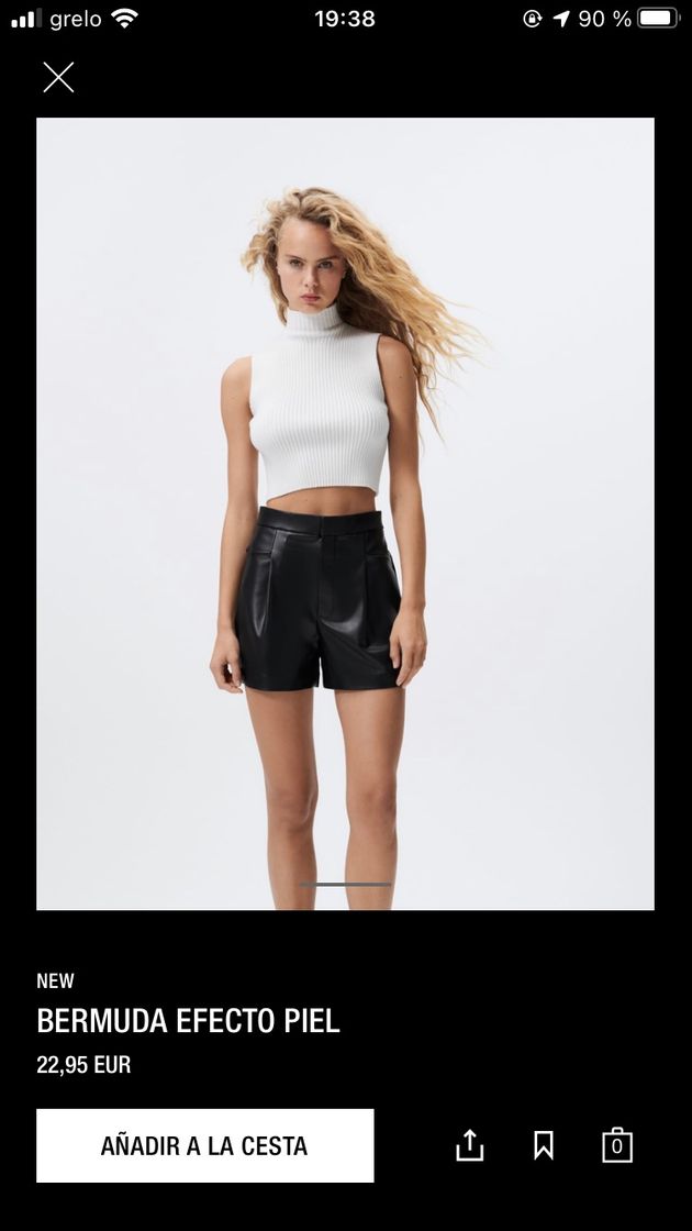 Producto FAUX LEATHER SHORTS 