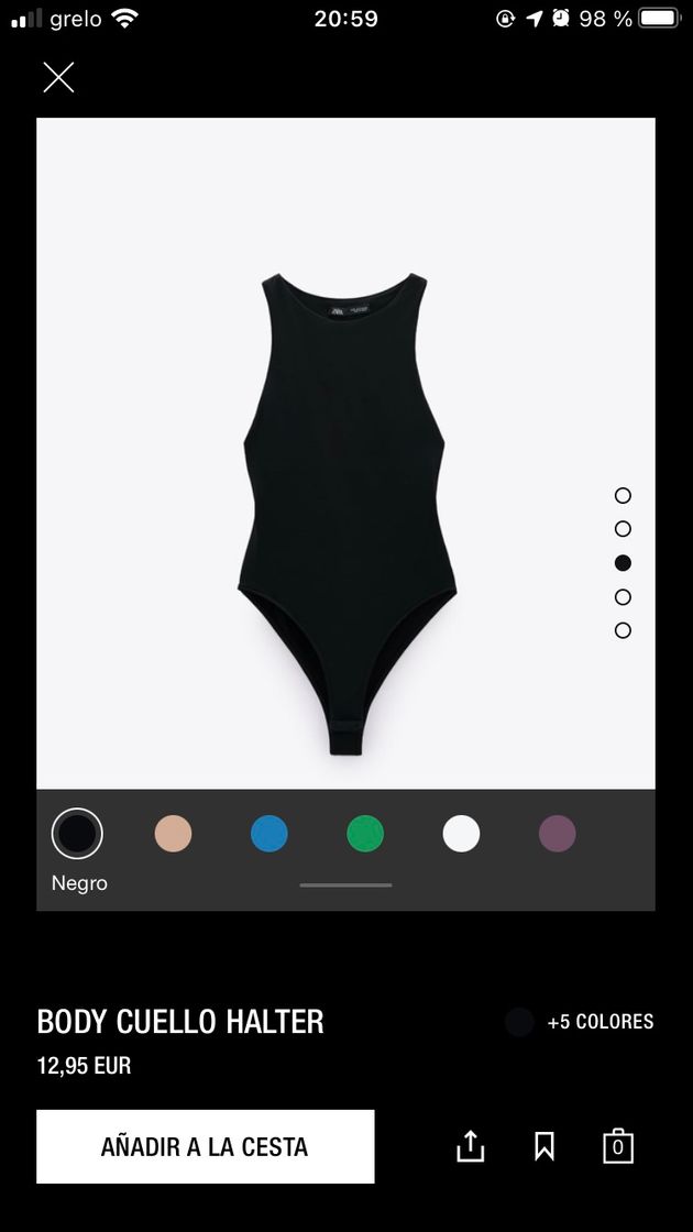 Social Body negro básico