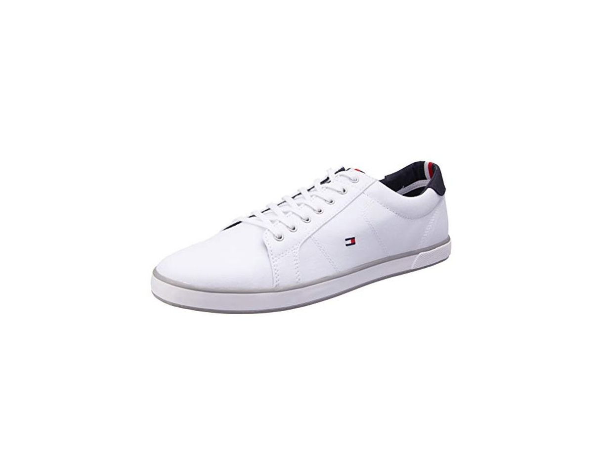 Social Tommy Hilfiger H2285arlow 1d, Zapatillas para Hombre, Blanco