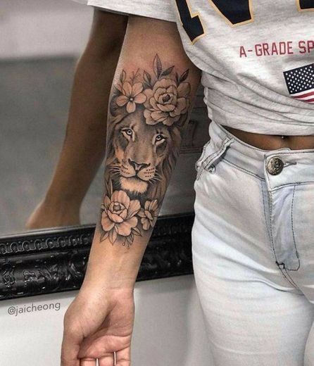 Inspiração de tatuagem grande 😍 Teria coragem???