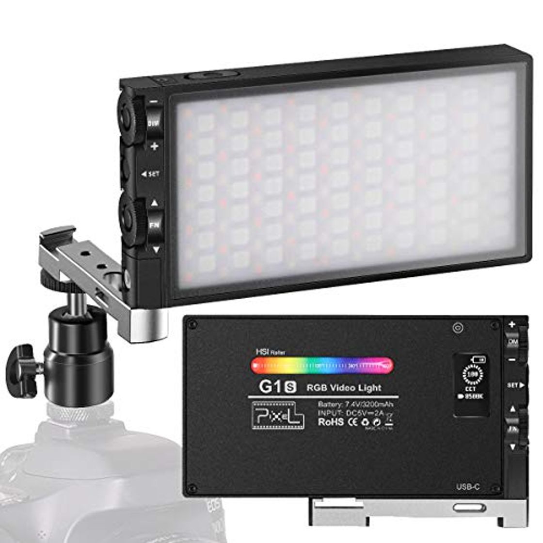 Producto Luz LED Cámara RGB Pixel G1s