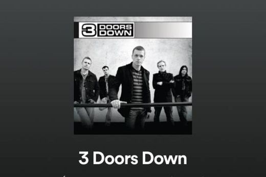 3 Doors Down -Spotify 