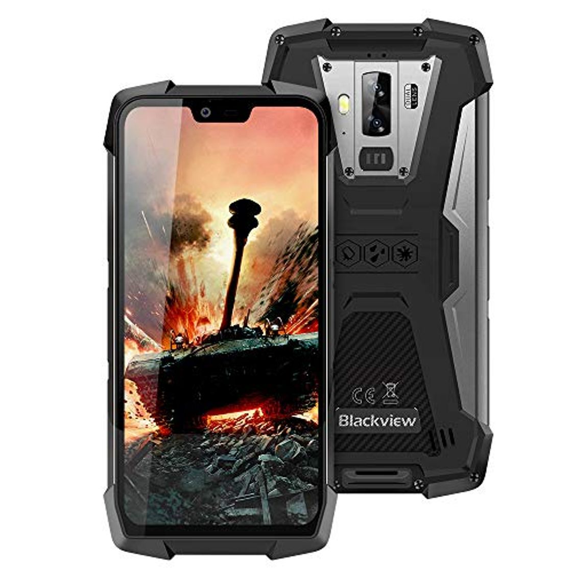 Product Smartphone Impermeable, Blackview BV9700 Pro IP68 & IP69K Móvil Resistente, Android 9.0