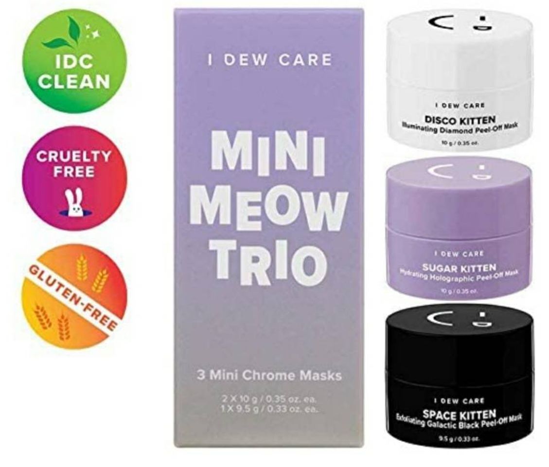 Moda I dew care mini meow trio face mask