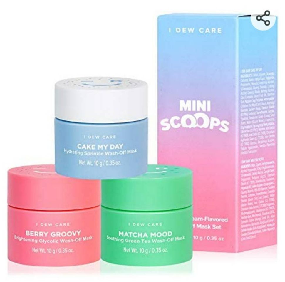 Fashion I dew care mini scoops face masks