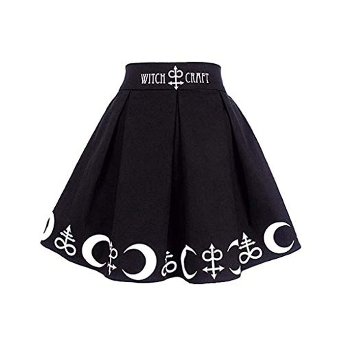 Producto HCFKJ Faldas Mujer Cortas Mujeres GóTico Punk BrujeríA Luna Magia Hechizo SíMbolos