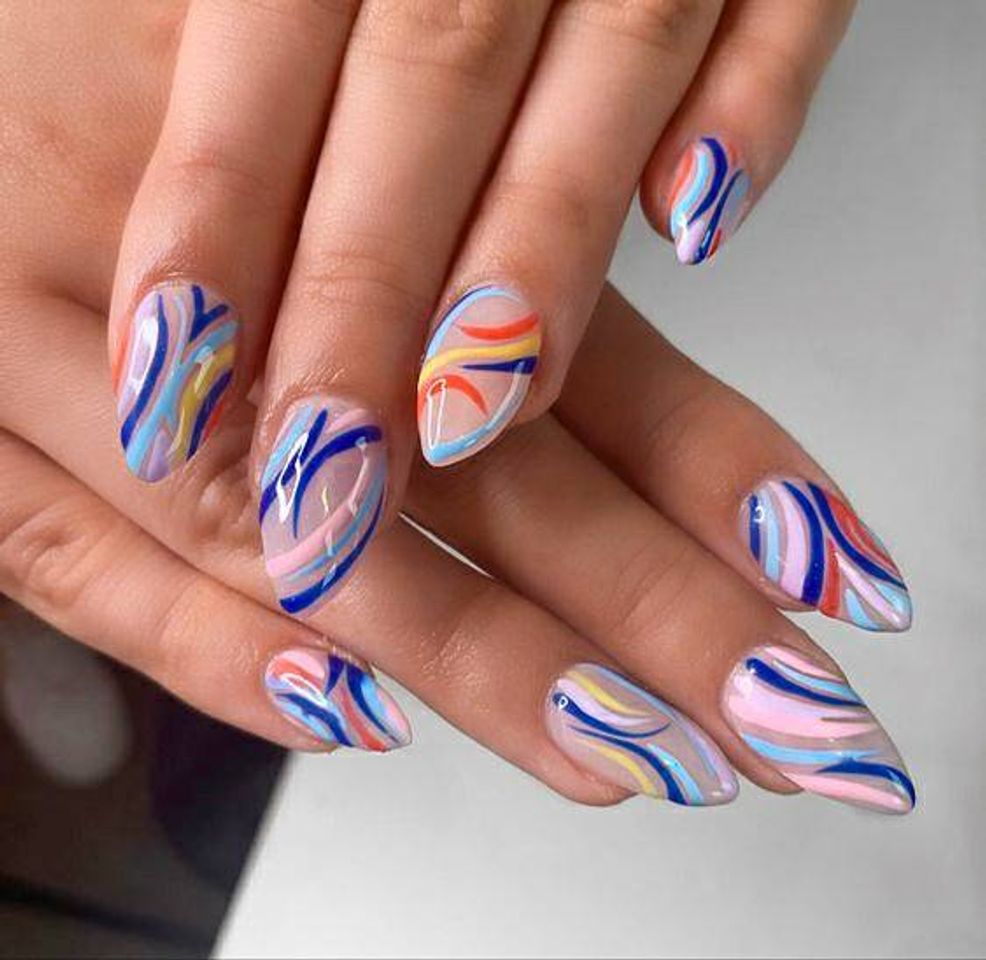 Moda nail aesthetic art