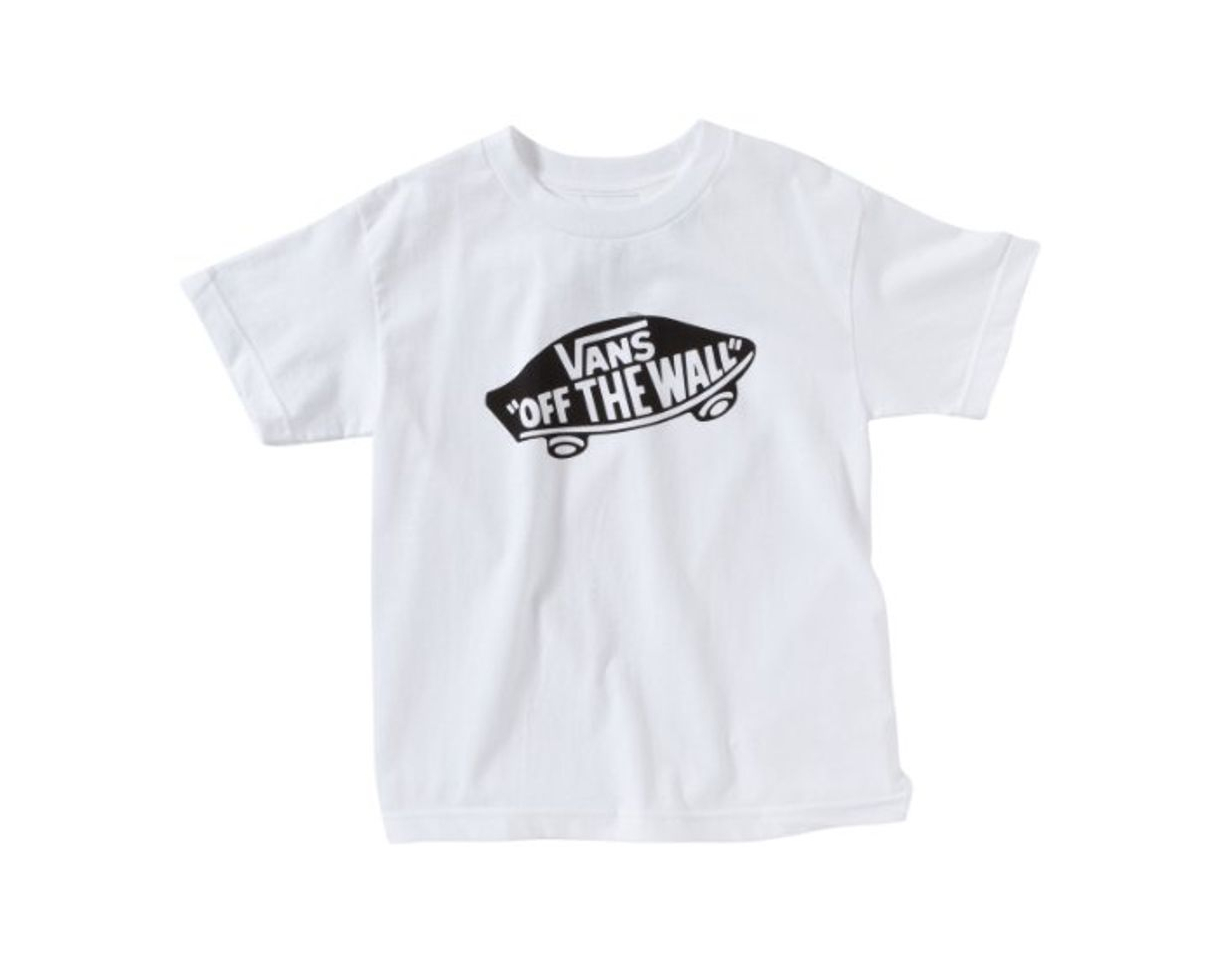 Fashion Vans Otw Boys Camiseta, Blanco