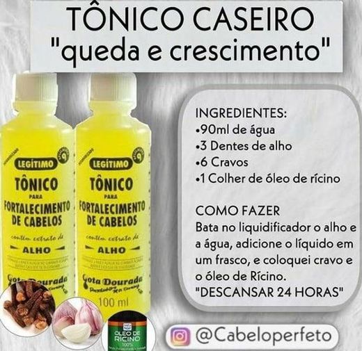 Tônico para cabelo