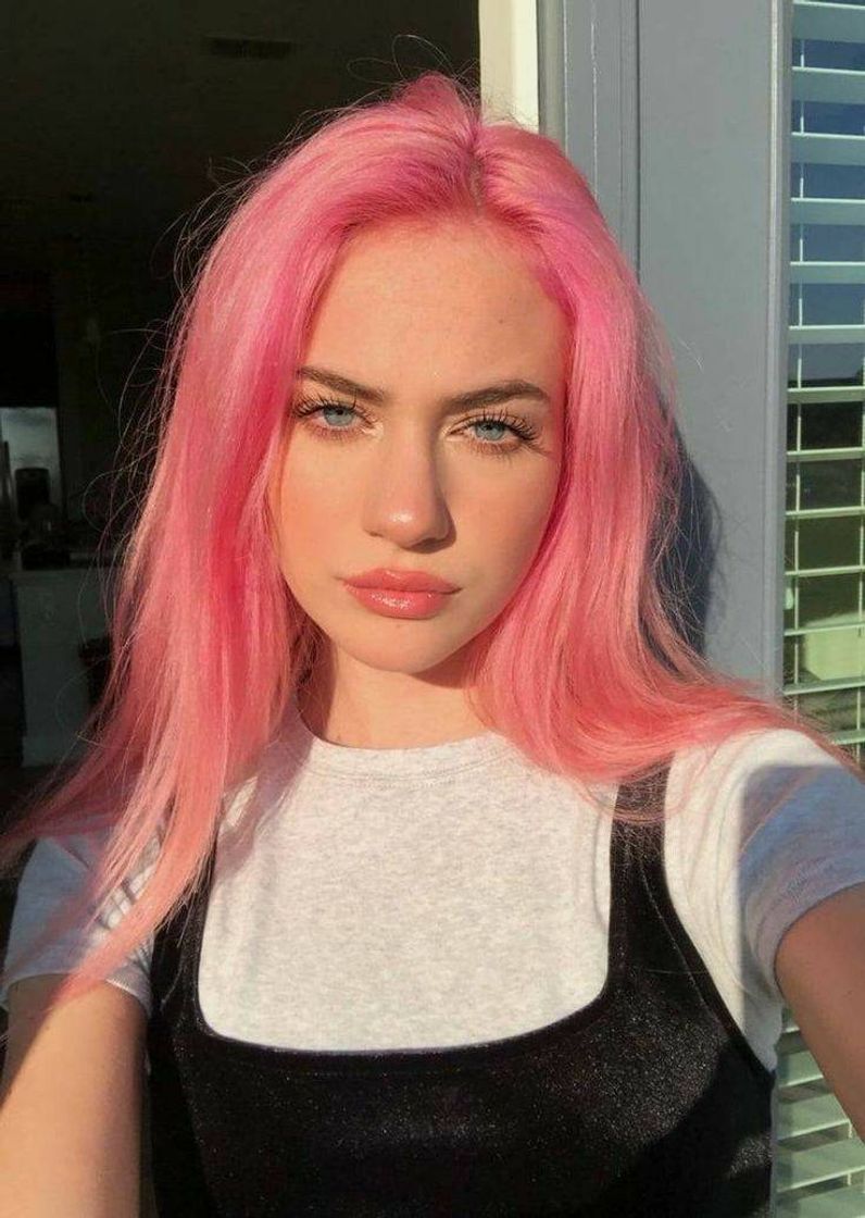 Moda Cabelo rosa