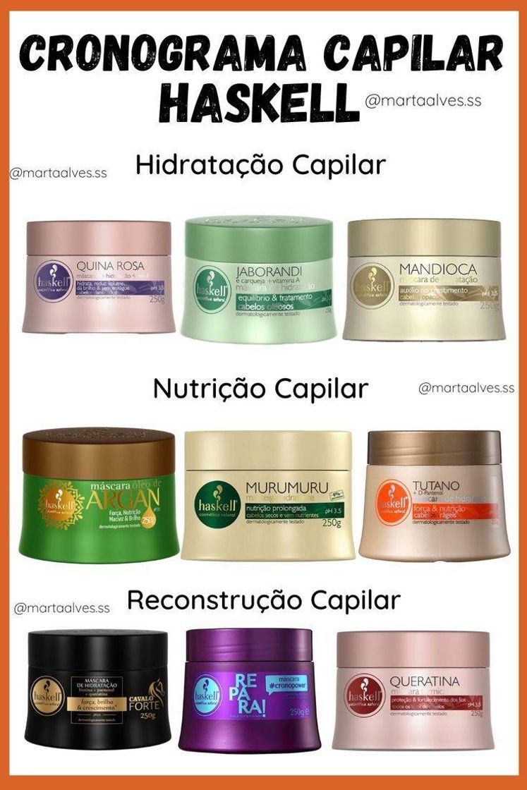 Moda Produtinhos capilares