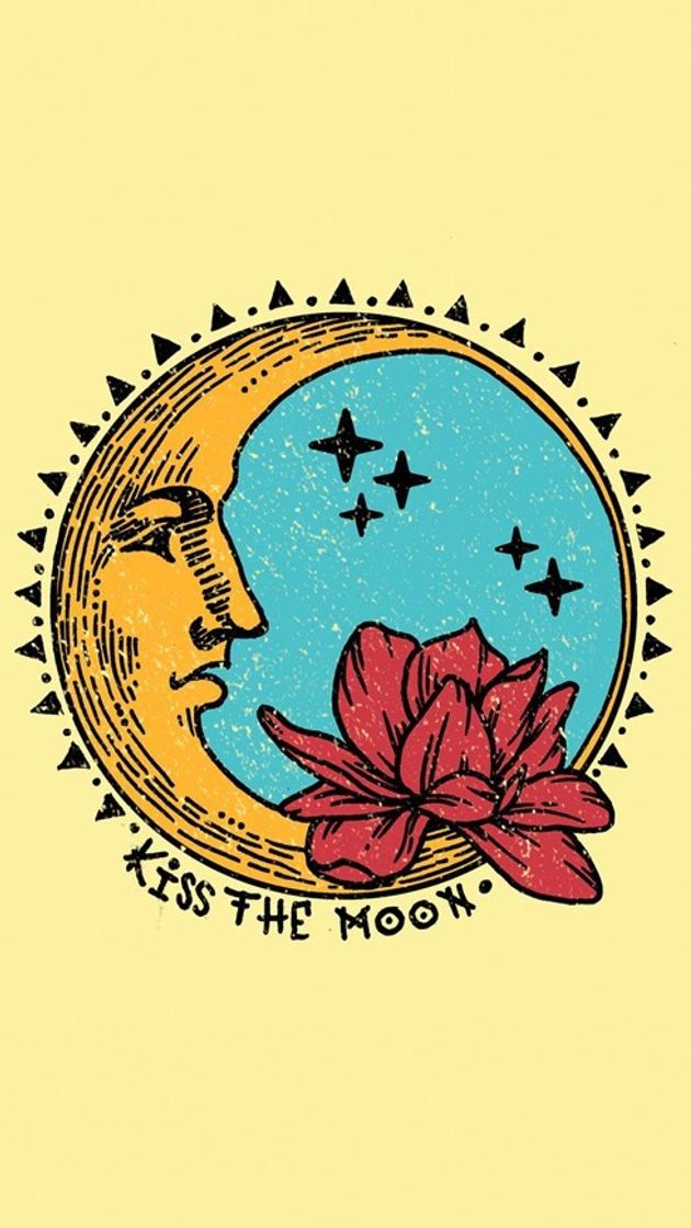 wallpaper - kiss the moon 