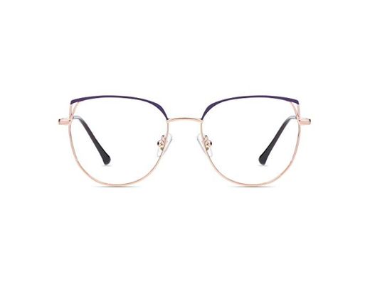 Firmoo - Gafas antiluz azul para mujer