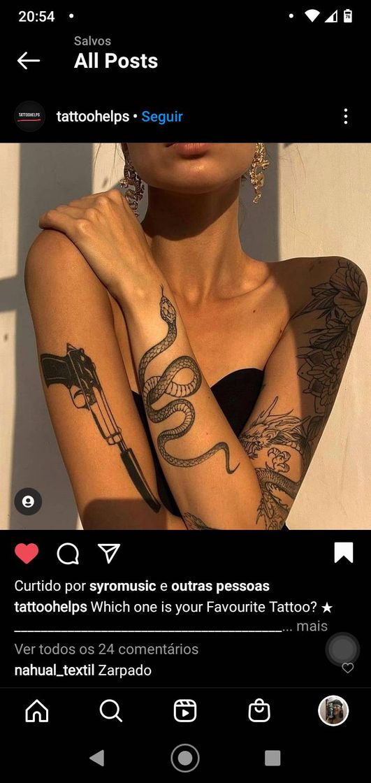 Moda tatto