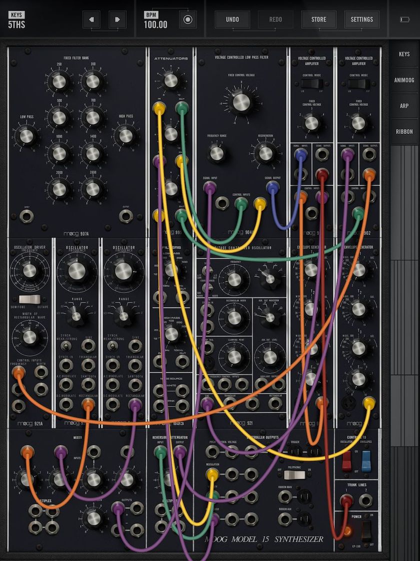 App Model 15 Modular Synthesizer