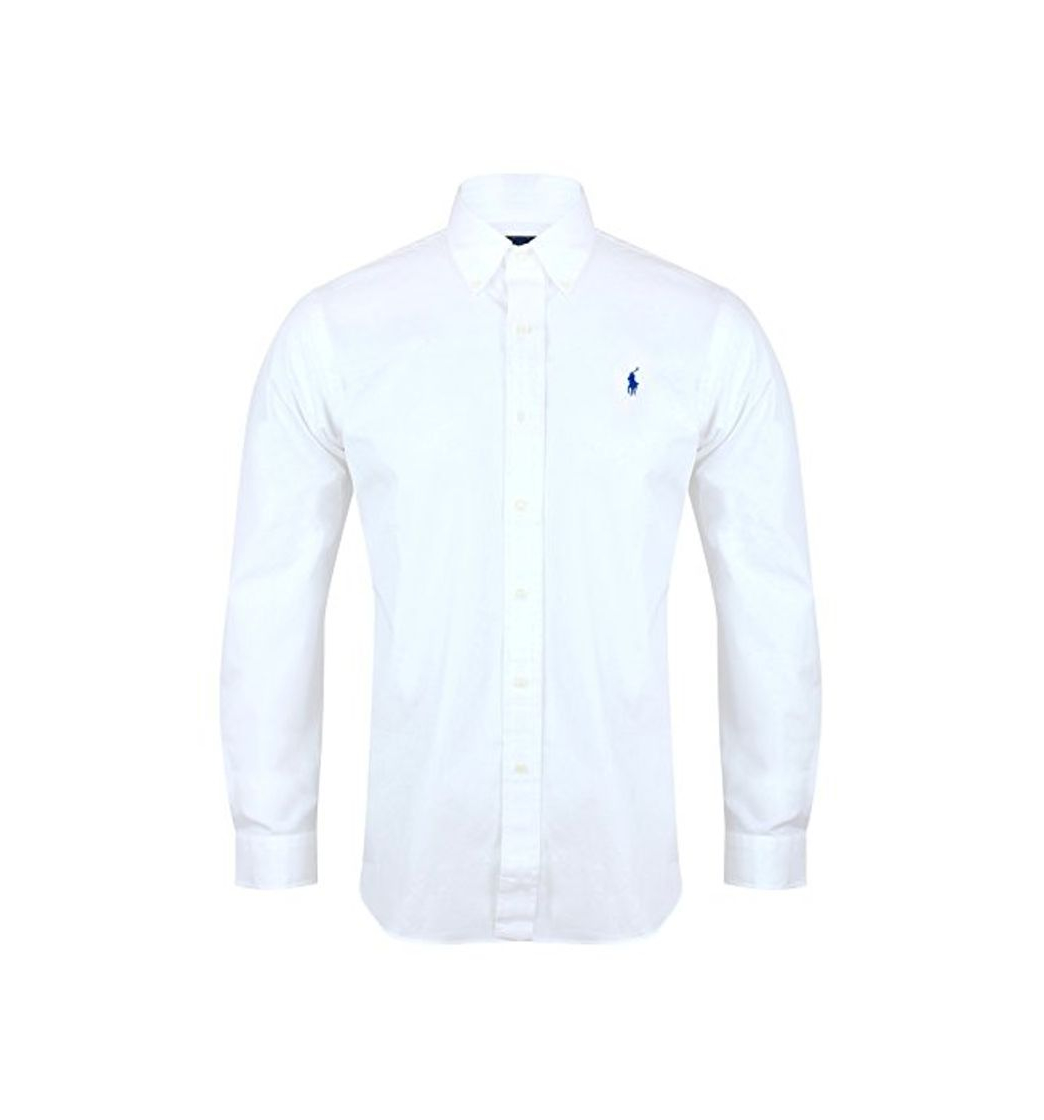 Fashion Ralph Lauren Polo Personalizado para Hombre L Blanco