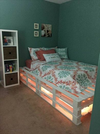 Ideia para fazer seu quarto simples e maravilhoso!