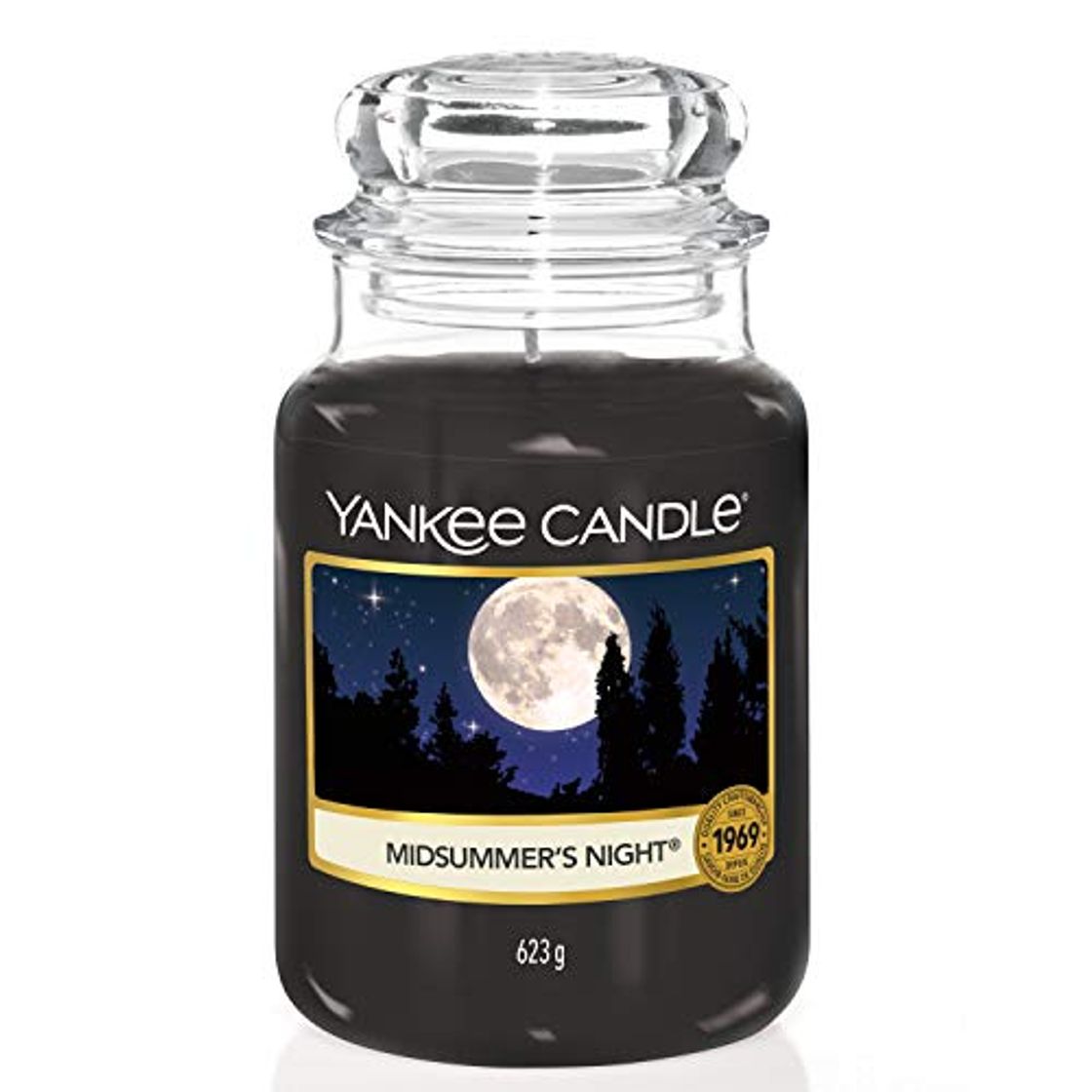 Home Yankee Candle 115174E - Midsummer Night Vela con extracte de plantas naturales