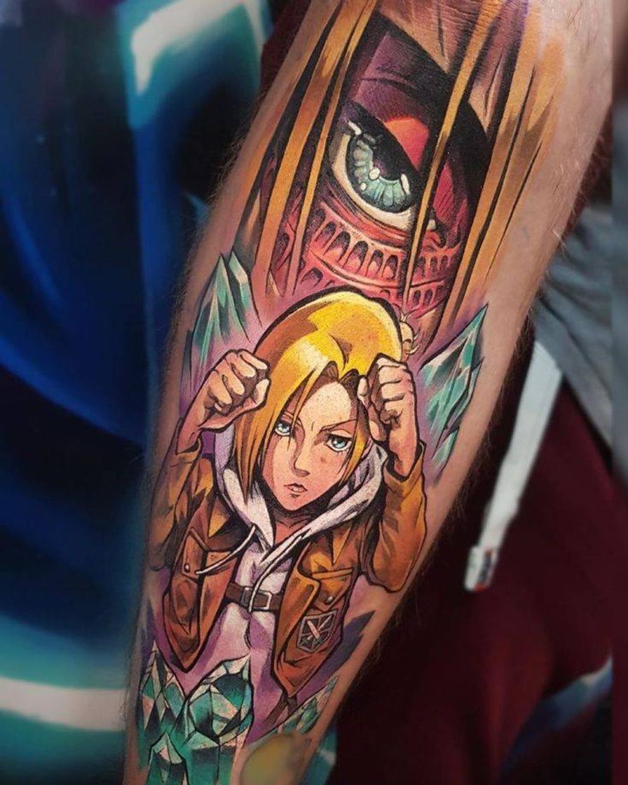 Moda Tatuagem Shingeki no Kyojin