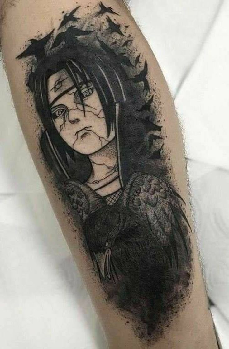 Fashion Tatuagem Itachi Uchiha