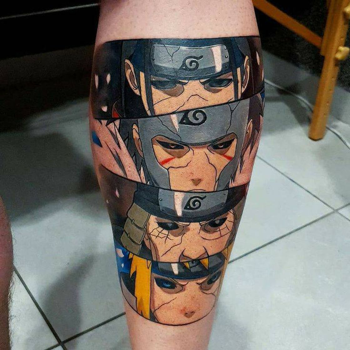 Fashion Tatuagem Hokages