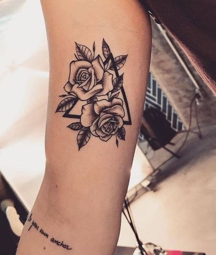 tatuagem de flor 🌹
