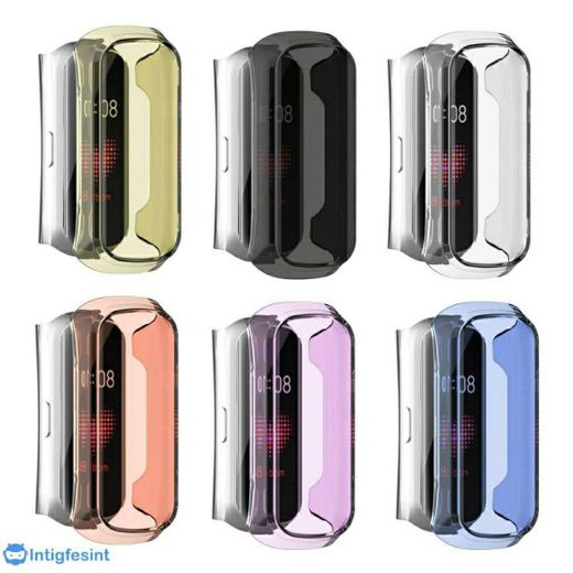 Protetor case Galaxy Fit e transparente - Shopee 