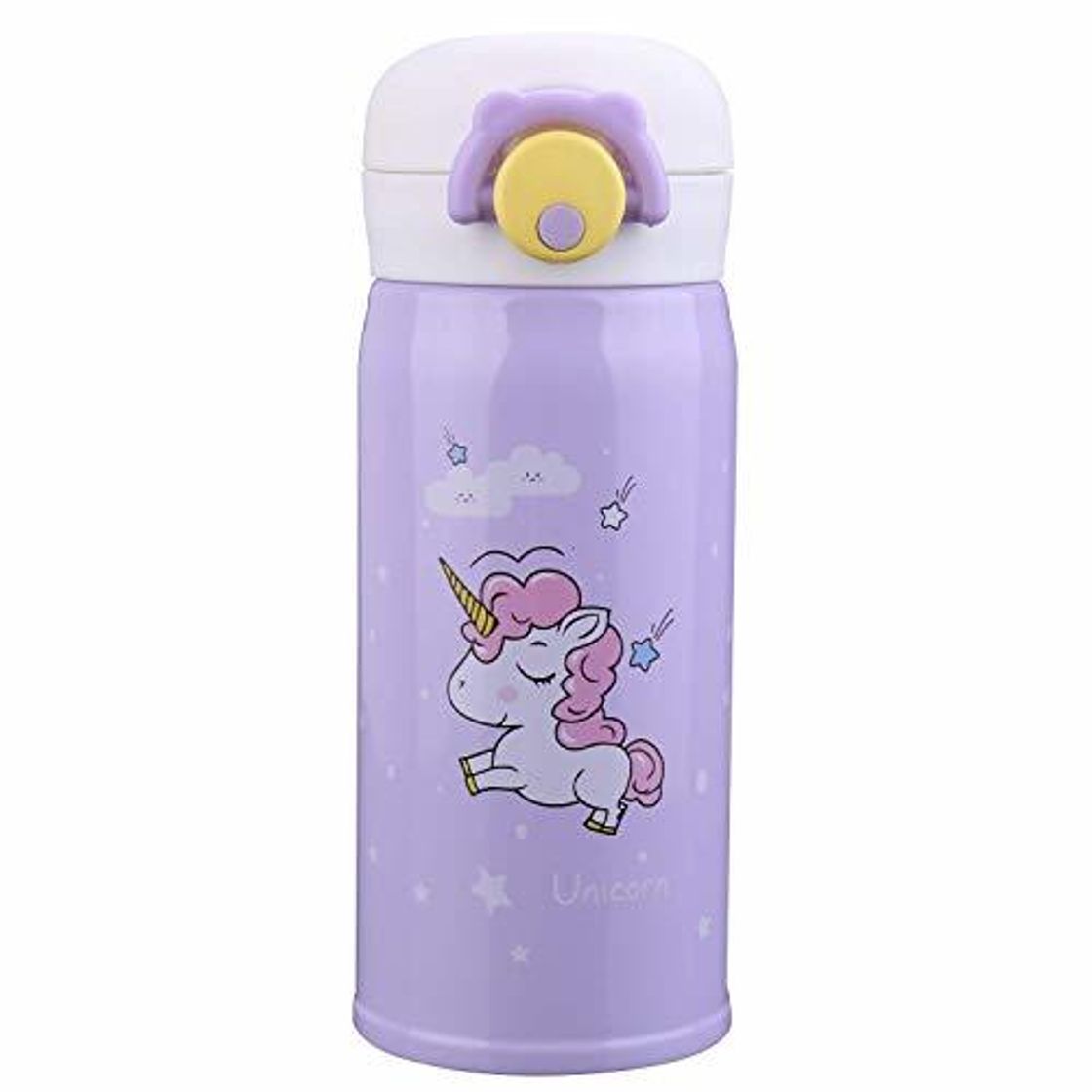 Product Termo de acero inoxidable con diseño de unicornio para niñas