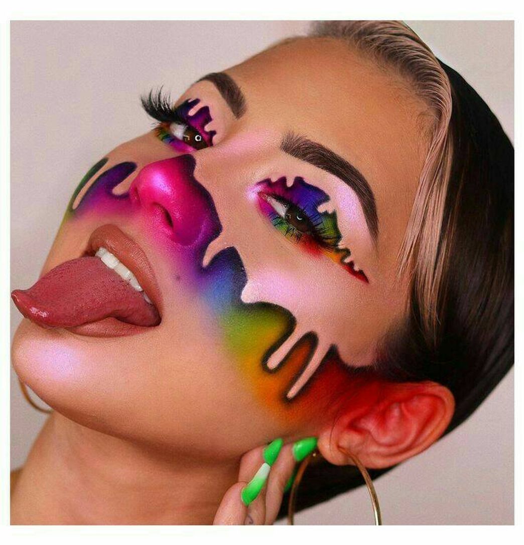 Maquiagem Arco-íris
