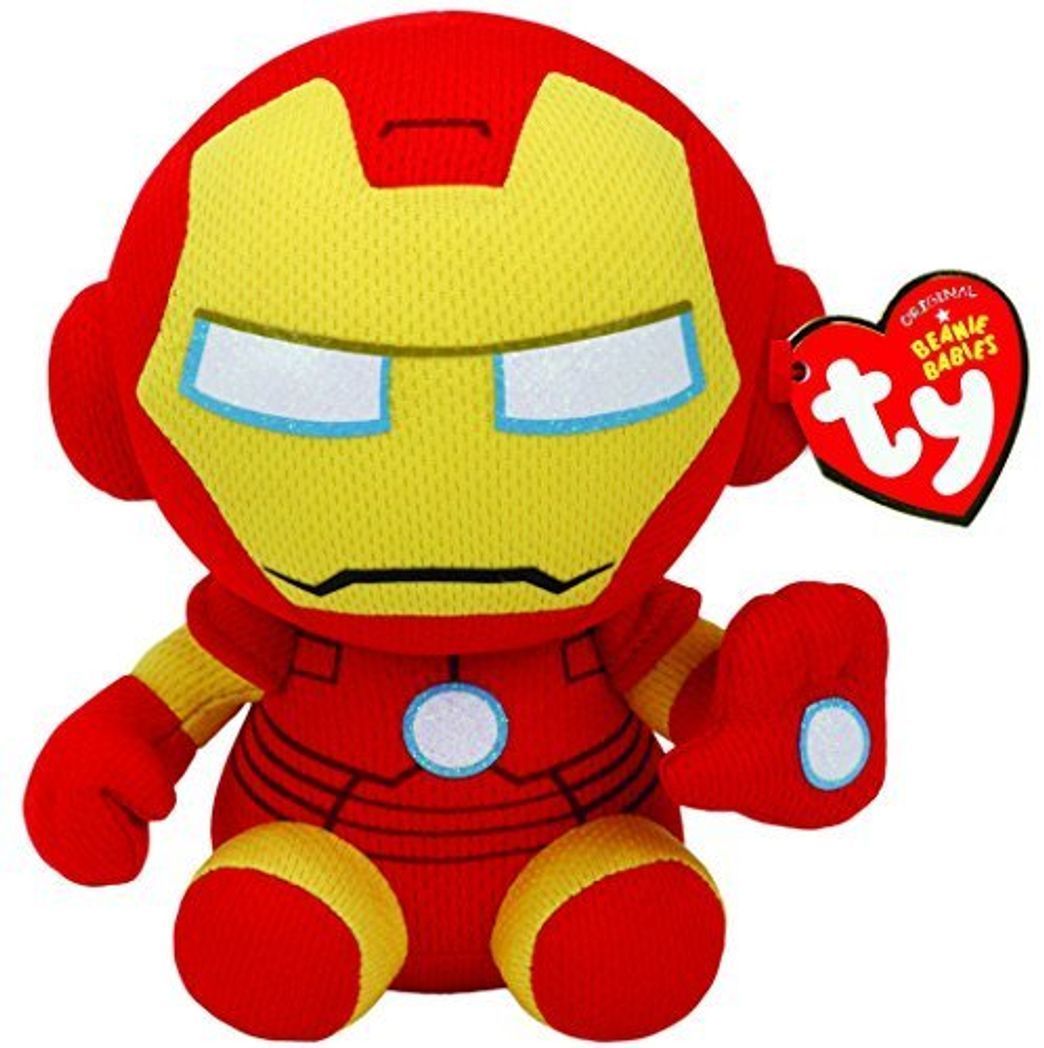 Lugar Marvel Ty Iron Man Beanie 6 "Juguete de Peluche