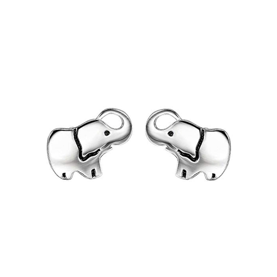 Moda FENICAL 1 par de aretes de Elefante y Pendientes de Plata de Ley para Mujeres y niñas