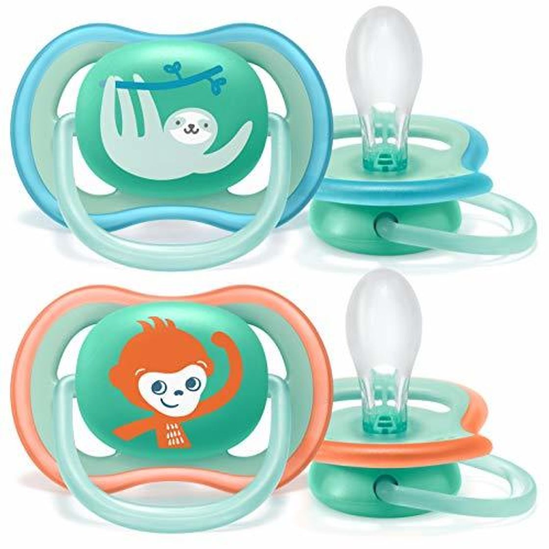 Lugar Philips Avent SCF349/21 - Pack de 2 chupetes Ultra Air