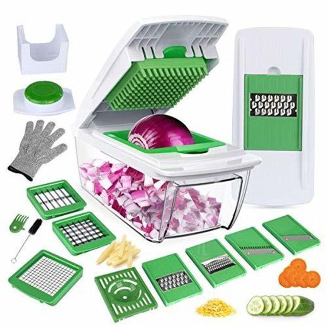 Social Mandolina de Cocina Cortador de Verdoras Utensilios de Cocina Profesional Rallador de