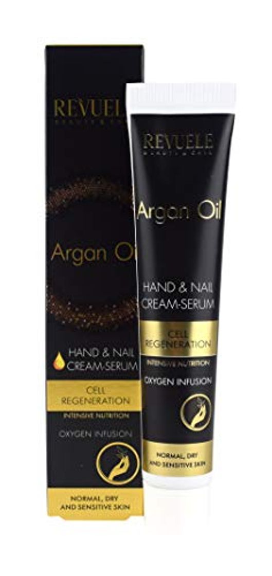 Beauty revuele aceite de argán manos y uñas cream-serum oxígeno infusión