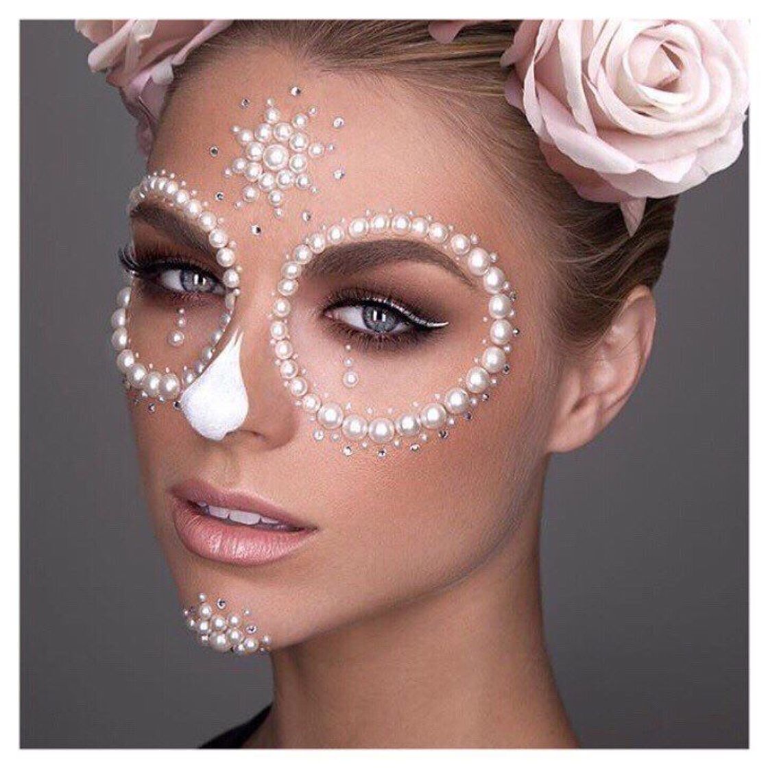 Social Caveira mexicana glam