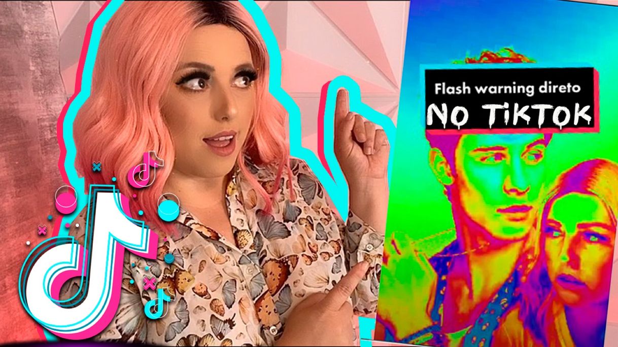 Moda Flash warning Direto no TikTok