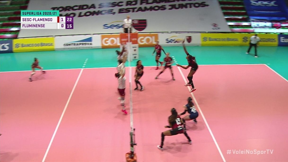 Moda Superliga feminina fluminense x Sesc-flamengo