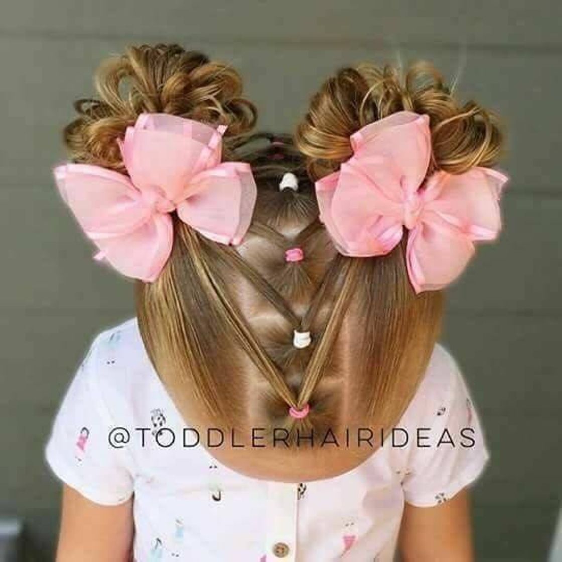 Fashion Inspiração de penteado infantil👧🏻😍