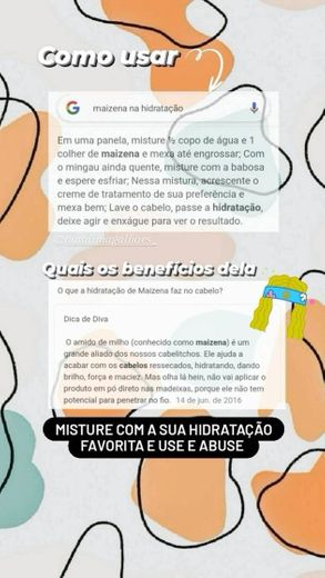 Hidratação potente 