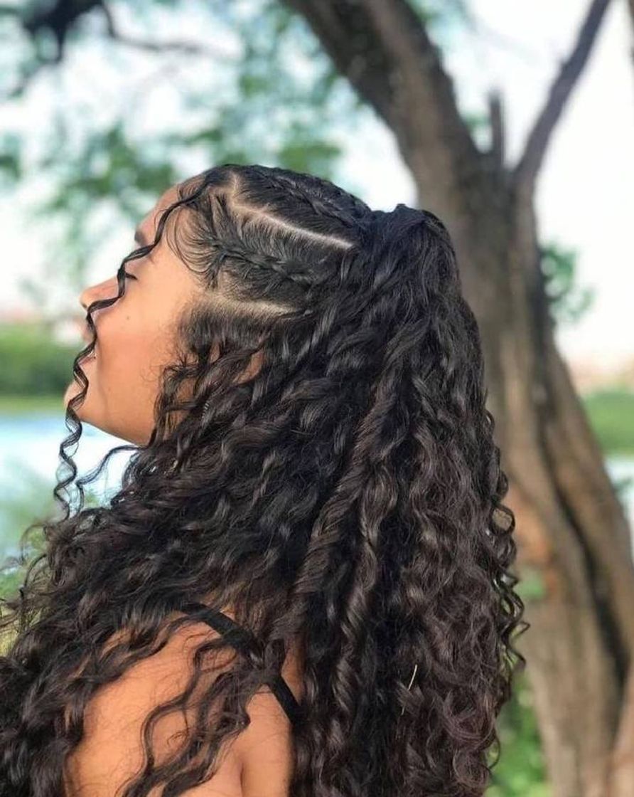 Moda Penteado com trança 