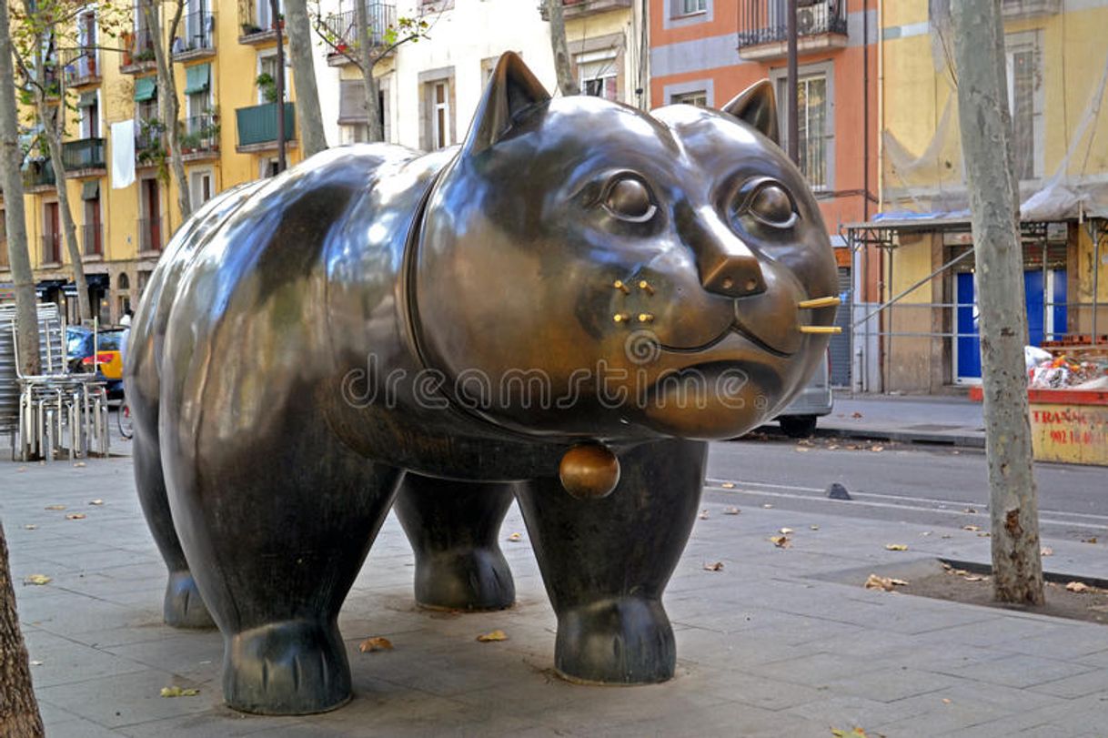 Lugar El Gato de Botero